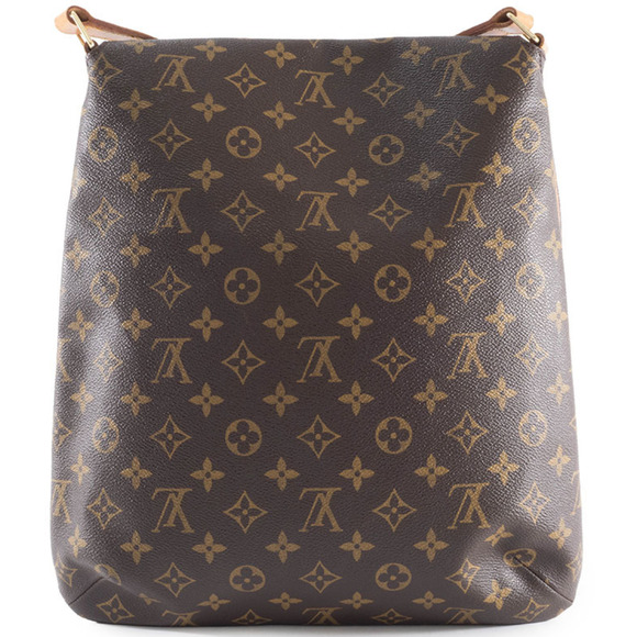 LOUIS VUITTON Brown Monogram Canvas Shoulder Bag - Picture 2 of 16